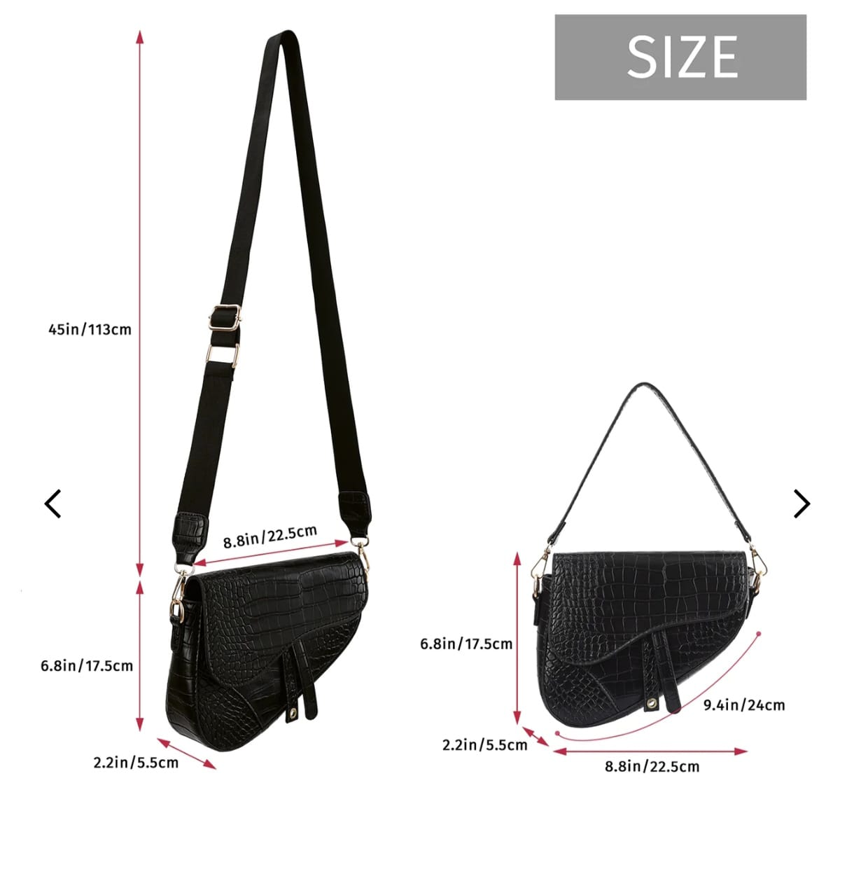 DIOR DUPE SLING OVAL